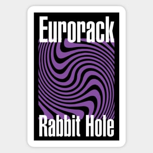 Modular Synth Eurorack Rabbit Hole Sticker